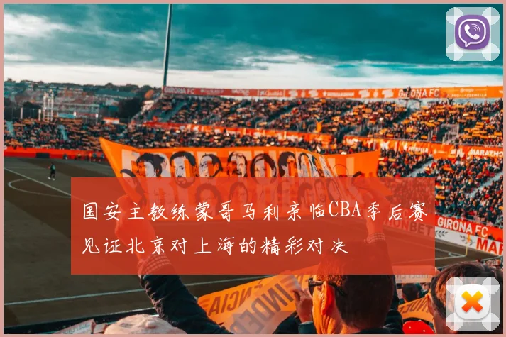 国安主教练蒙哥马利亲临CBA季后赛见证北京对上海的精彩对决